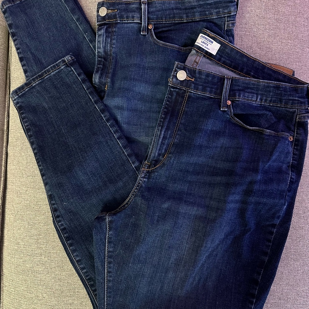 Like New High Rise Skinny Jeans - 18 (two pairs, can be unbundled)